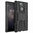 Dual Layer Rugged Tough Shockproof Case & Stand Sony Xperia XA2 - Black